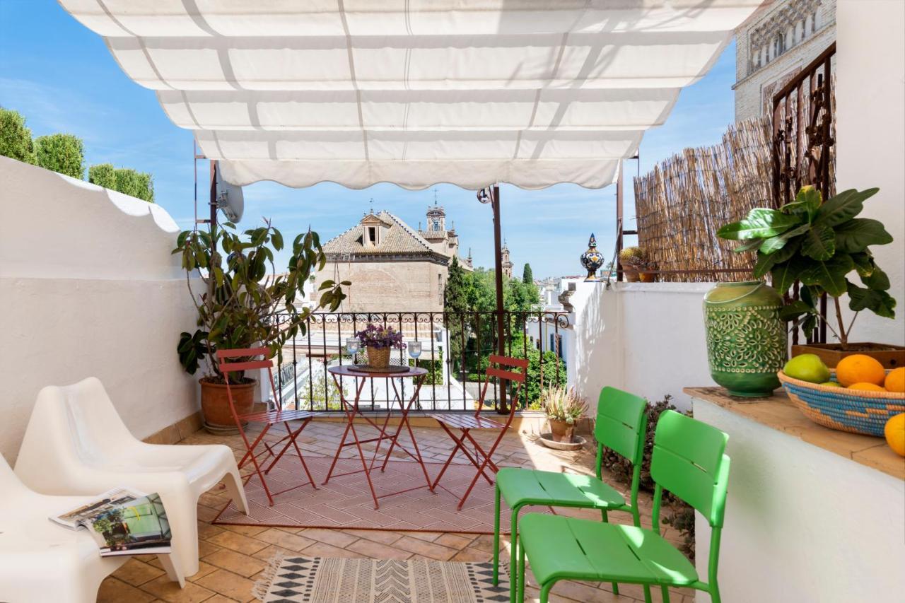 San Luis Luxury House With Terrace Villa Sevilla Exterior foto